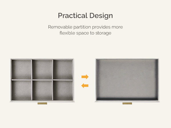 4-Layer Jewelry Organizer with Clear Lid