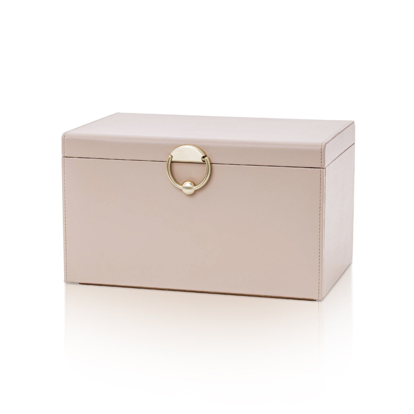 3-Tier Jewelry Organizer Box with 2 Drawers