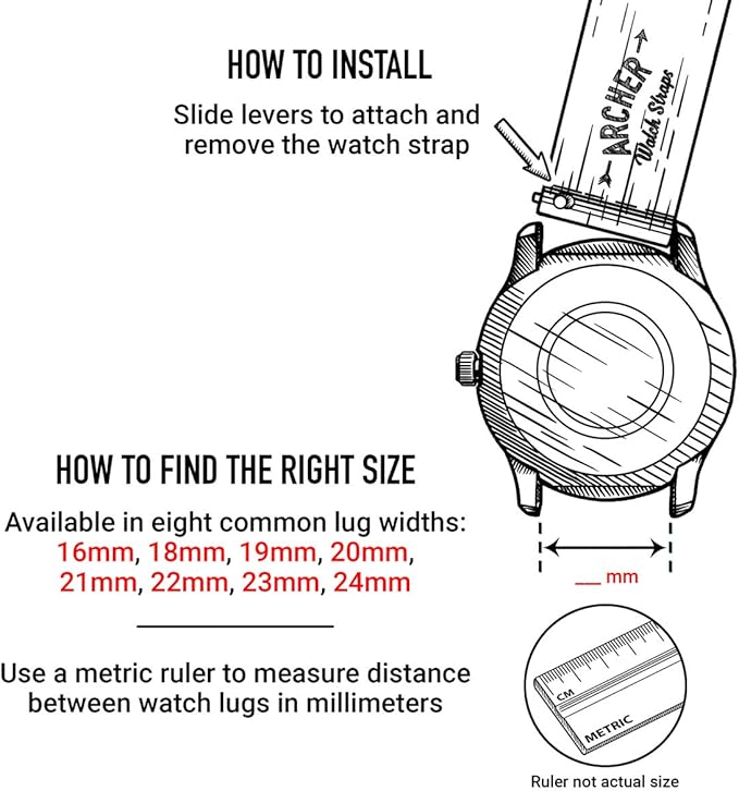 Watch Straps - Silicone Quick Release Soft Rubber Replacement Watch Bands