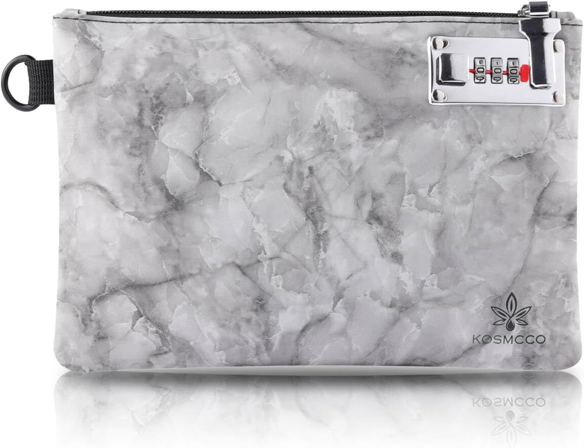 2Pcs Lockable Money Bag