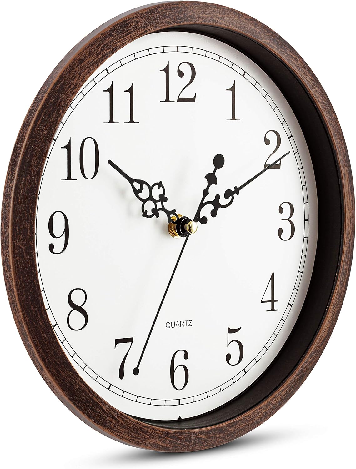 Wall Clock 10 Inch Silent Non Ticking Movement Quality Quartz