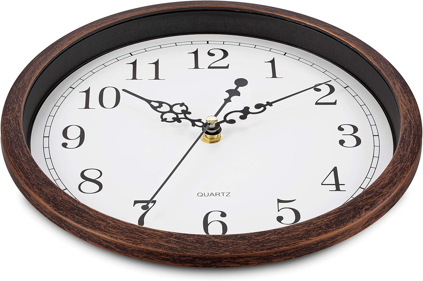 Wall Clock 10 Inch Silent Non Ticking Movement Quality Quartz