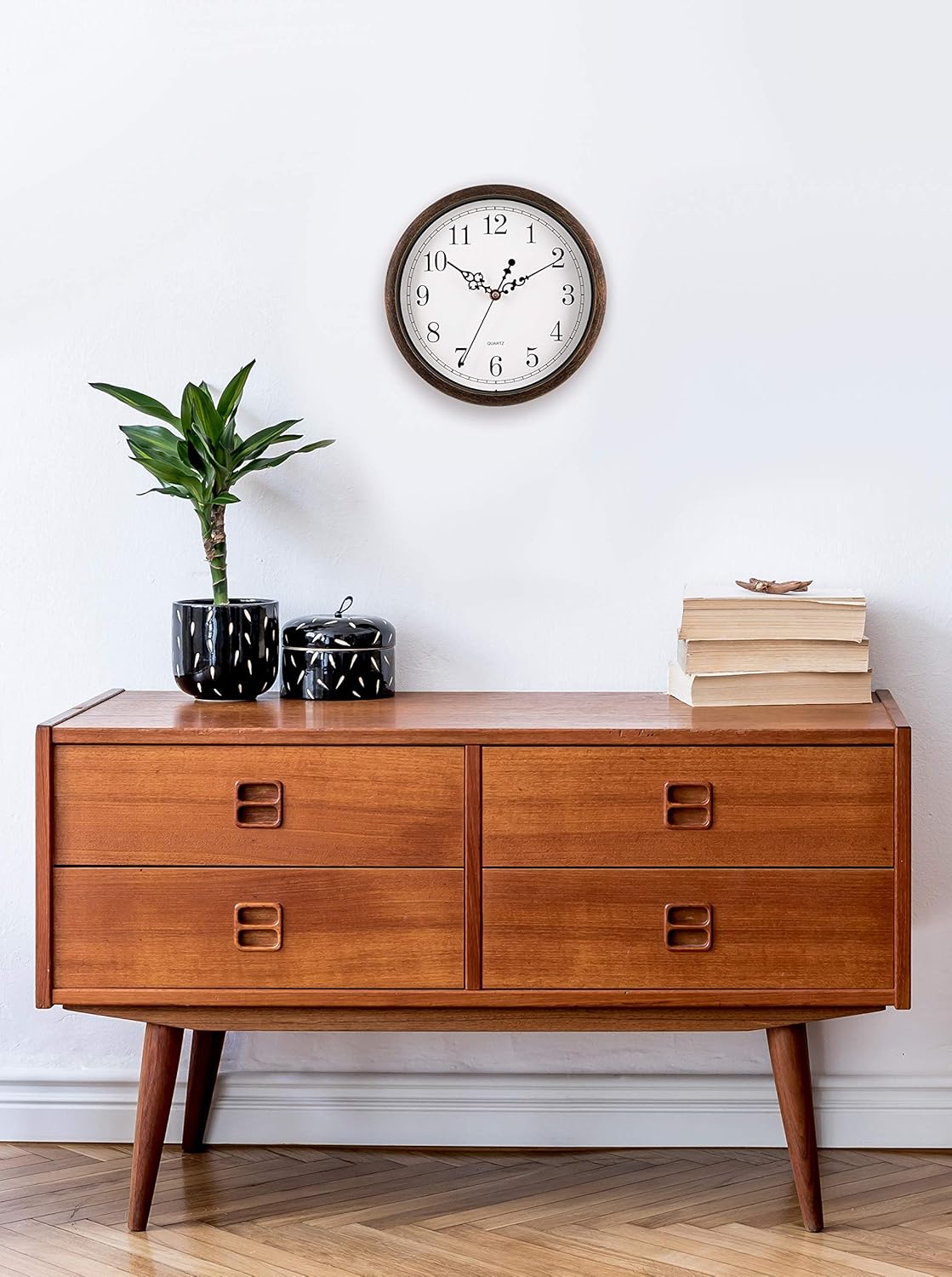 Wall Clock 10 Inch Silent Non Ticking Movement Quality Quartz