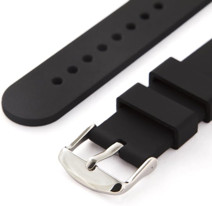 Watch Straps - Silicone Quick Release Soft Rubber Replacement Watch Bands