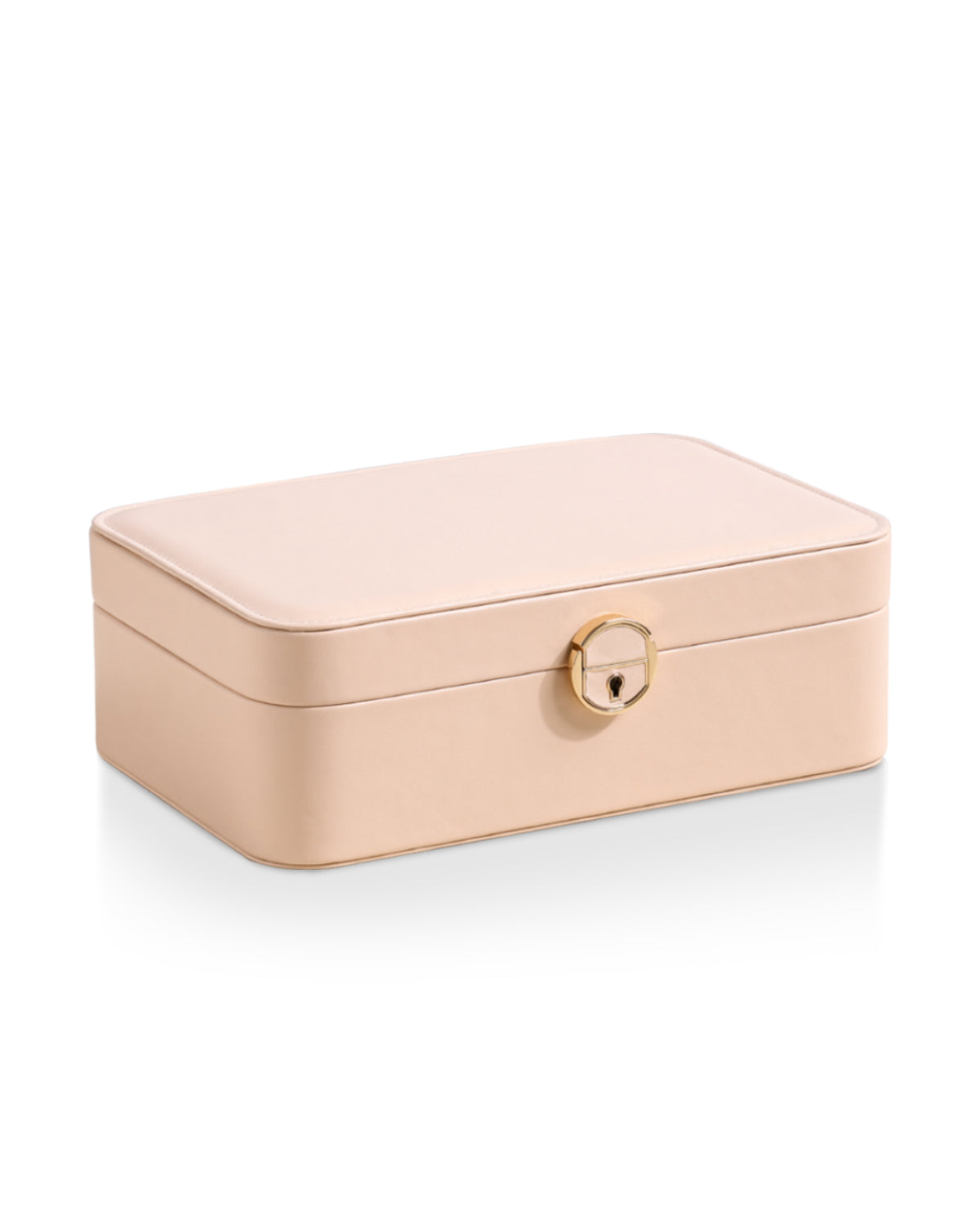 2-Layer Jewelry Box with Removable Tray
