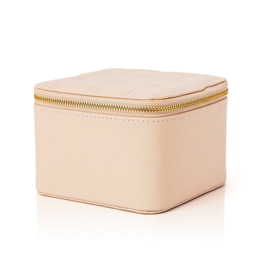 CASEGRACE Travel Jewelry Case, Jewelry Organizer with 6 Velvet Pouch Bags