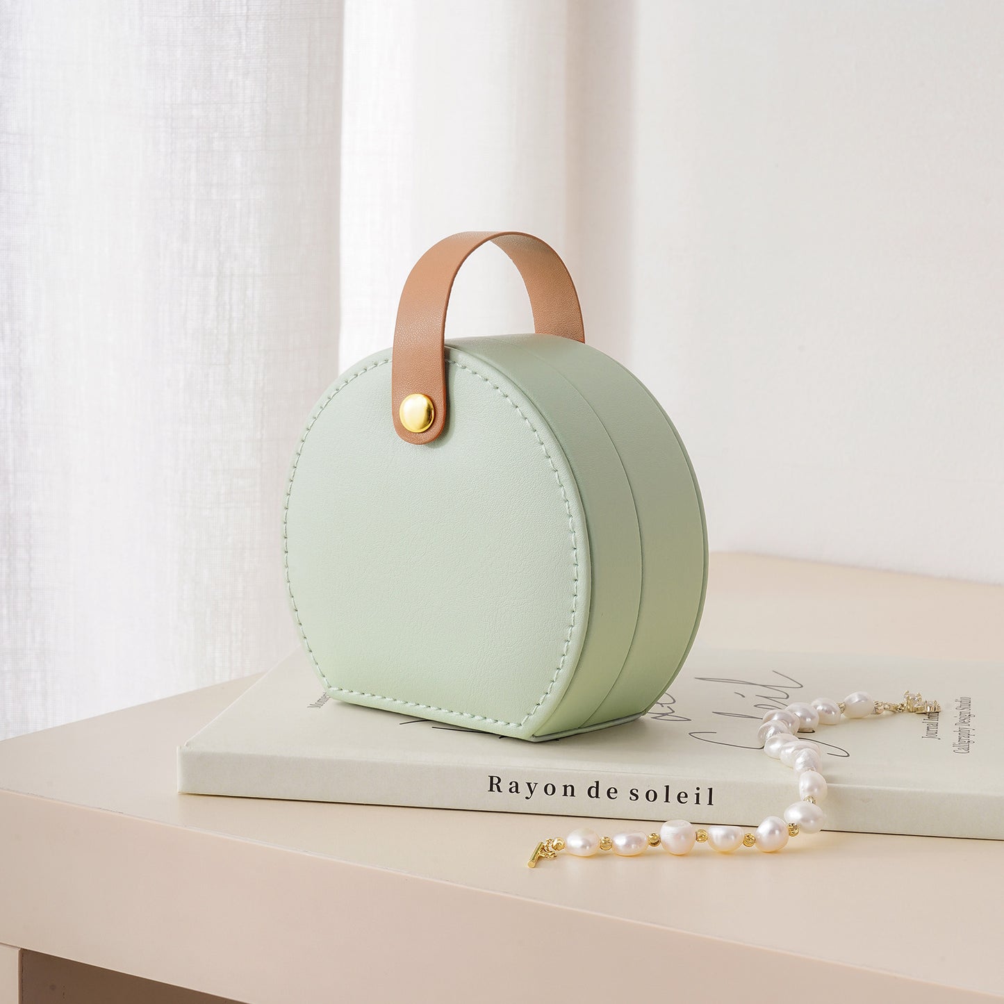 CASEGRACE Small Travel Jewelry Case