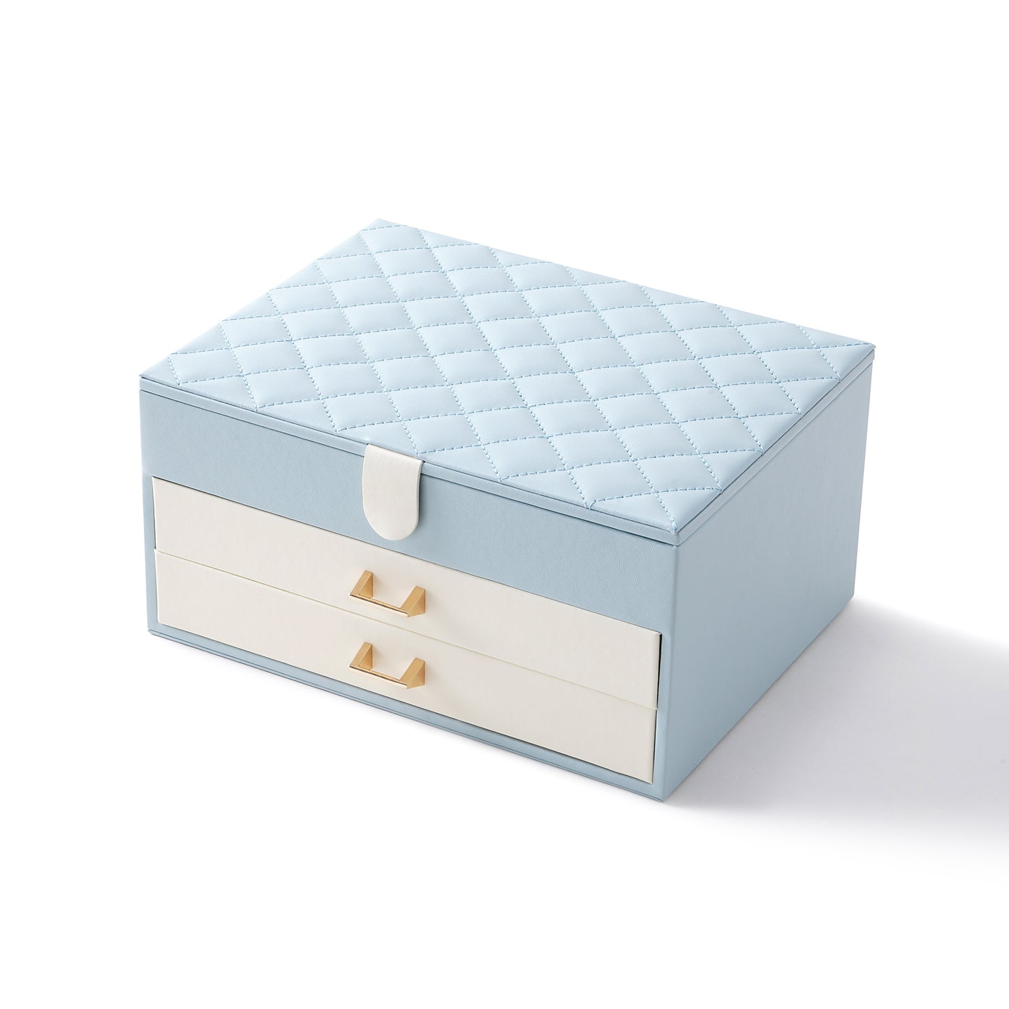 CASEGRACE Three-layer Jewelry Box with Two Drawers