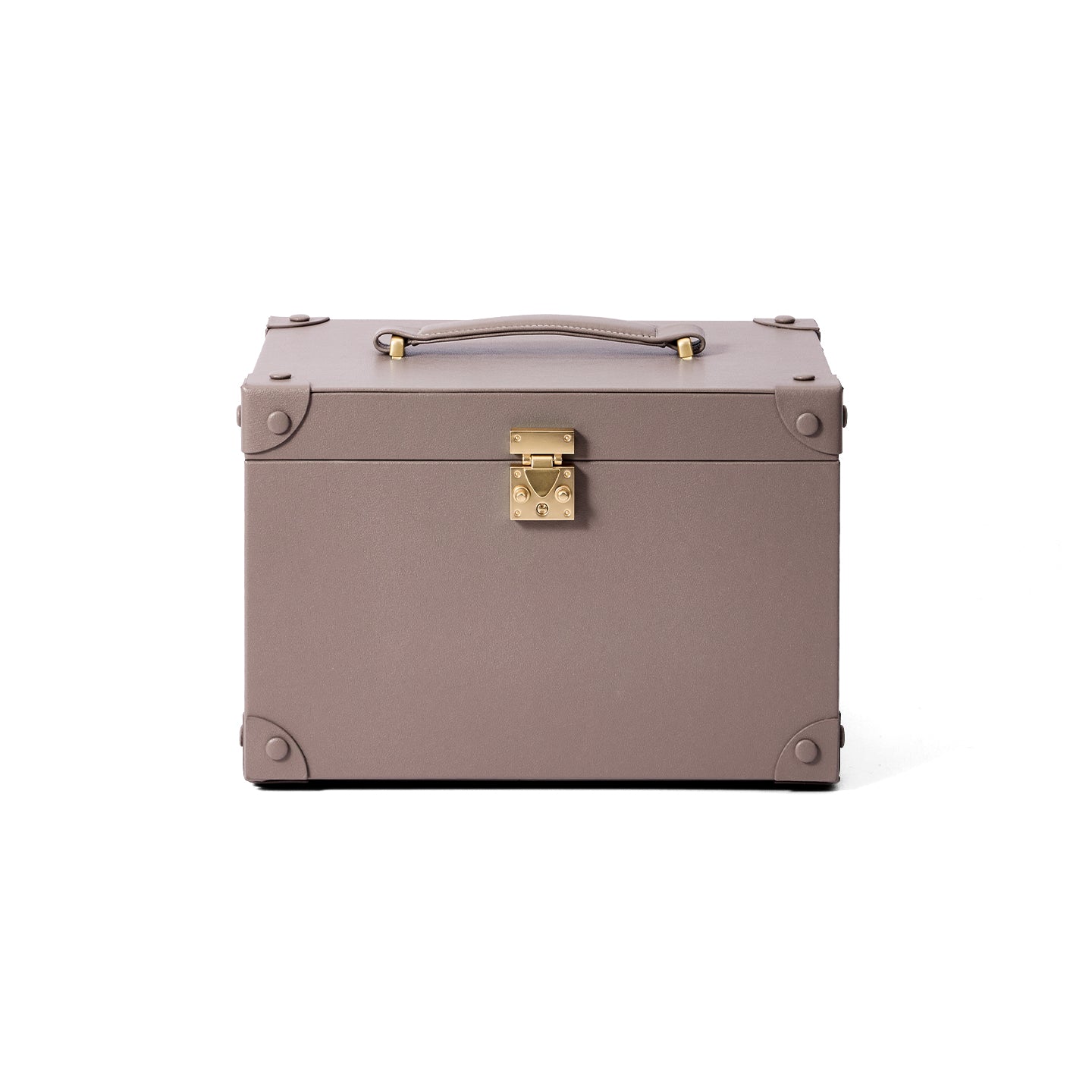 Casegrace Vintage Huge Jewelry Case, Built-in Mirror, With Modular Travel Jewelry Organizer
