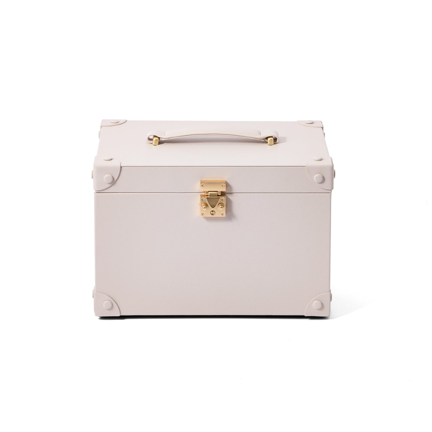Casegrace Vintage Huge Jewelry Case, Built-in Mirror, With Modular Travel Jewelry Organizer