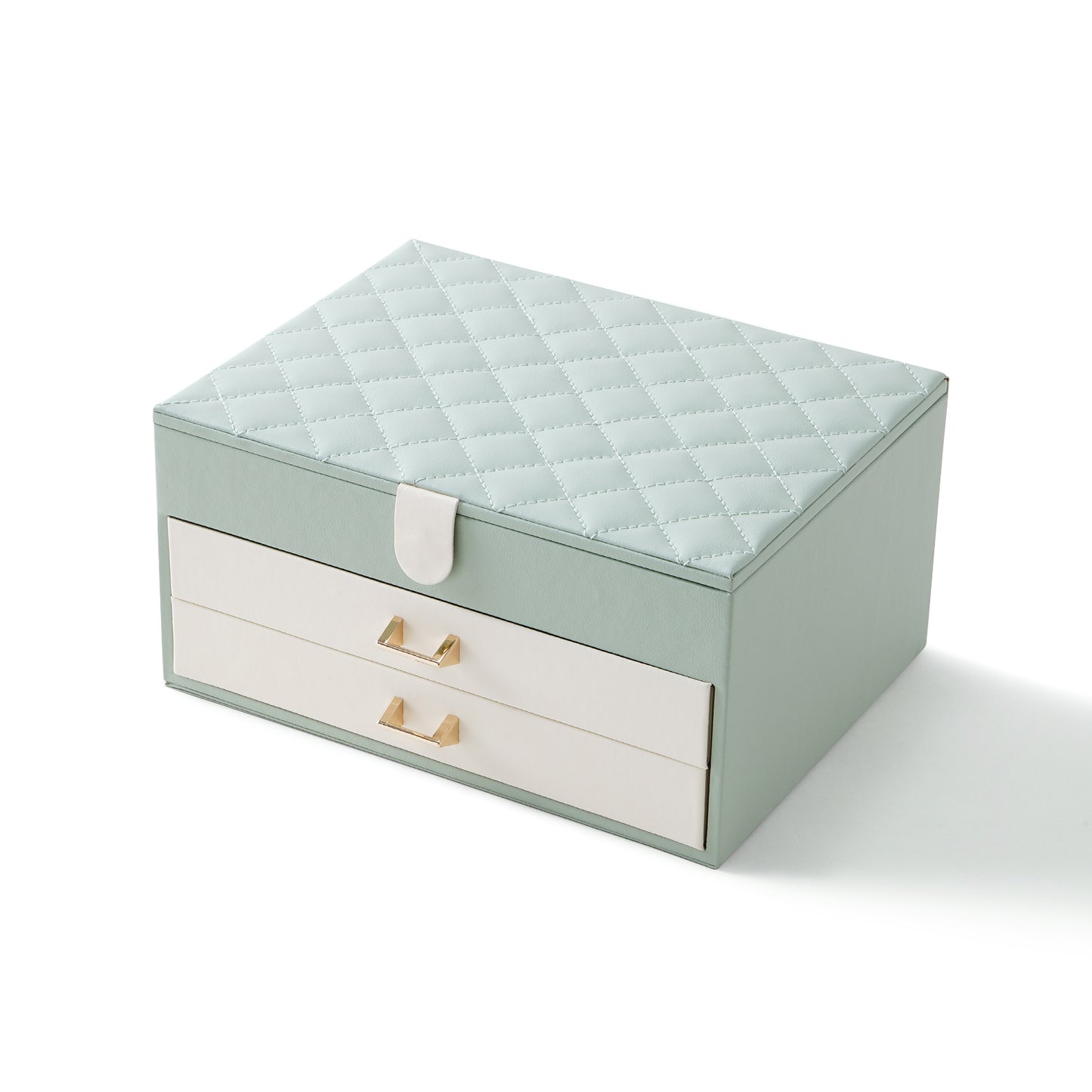 CASEGRACE Three-layer Jewelry Box with Two Drawers