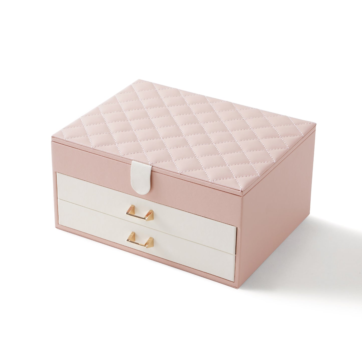 CASEGRACE Three-layer Jewelry Box with Two Drawers