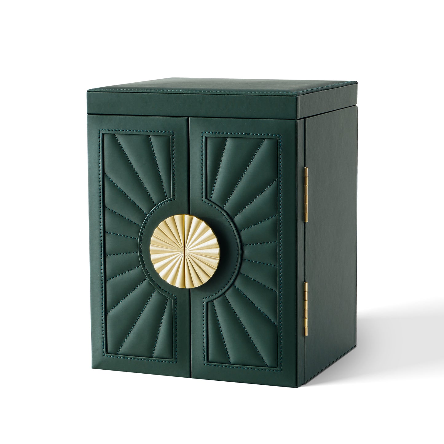 6-Tier Jewelry Organizer Box with Mirror