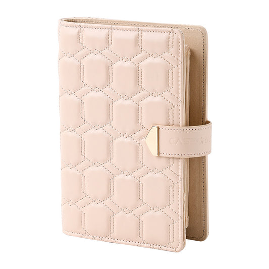 CASEGRACE Travel Jewelry Organizer Case with 6 Clear Zipper Velvet Jewelry Pouch