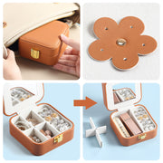Casegrace Travel Jewelry Box Organizer With Mirror