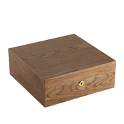 Casegrace Luxury Large Wooden Jewelry Box Organizer With Lock