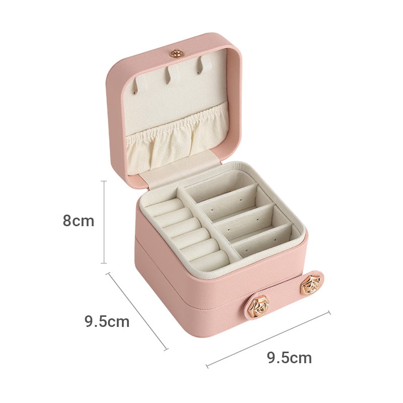 CASEGRACE 3-In-1 Travel Jewelry Case