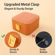 Casegrace Travel Jewelry Box Organizer With Mirror