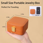 Casegrace Travel Jewelry Box Organizer With Mirror
